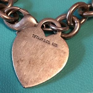 Tiffany & Co. heart tag charm bracelet